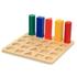 Kép 4/6 - Montessori lépcső - fából, geometriai formák